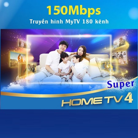 Lắp đặt gói mạng Internet VNPT Home TV4 Super cùng 180 kênh Truyền hình MyTV - internet.thegioigoicuoc.com