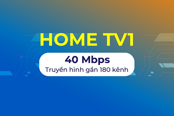 Lắp đặt gói mạng Internet VNPT Home TV1 tích hợp giữa Truyền hình và Internet tốc độ cao - internet.thegioigoicuoc.com