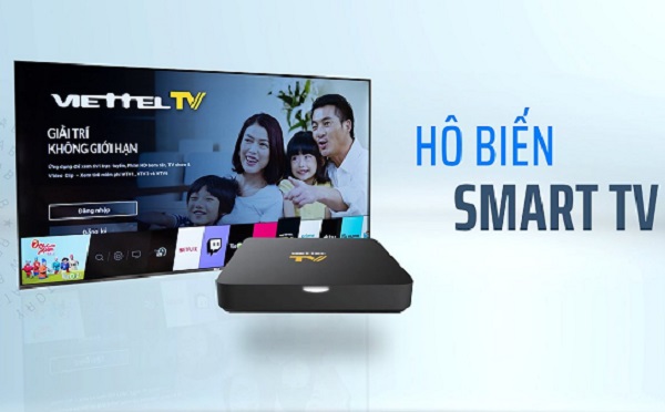 Lắp đặt gói mạng Internet Viettel TV Smart - Net3Plus cùng Tivi thông minh giải trí sau ngày dài - internet.thegioigoicuoc.com