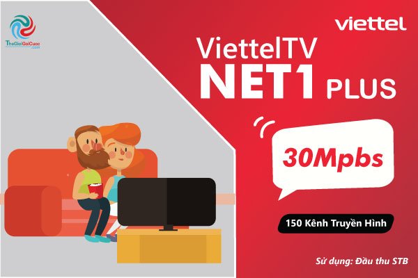 Lap Dat Goi Mang Internet Viettel TV Box Net1plus