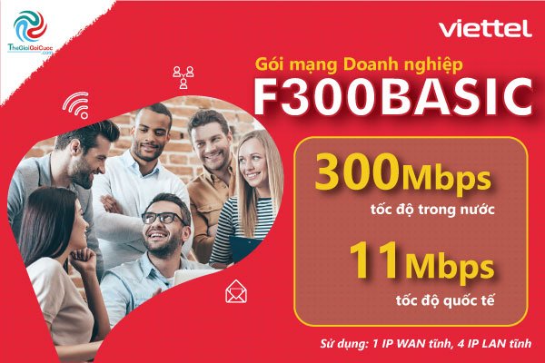 Lắp đặt gói mạng Internet Viettel F300Basic dành cho doanh nghiệp với các thiết bị hiện đại - internet.thegioigoicuoc.com