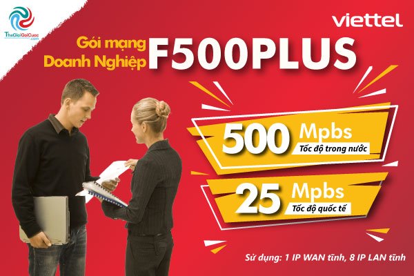 Lap Dat Goi Mang Internet Viettel F500plus