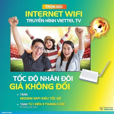 Lắp đặt gói mạng Internet Viettel Net3Plus tích hợp dịch vụ truyền hình đa đạng - internet.thegioigoicuoc.com