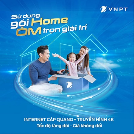 Lắp đặt gói mạng Internet VNPT Home Giải Trí 2 tiết kiệm 50% chi phí - internet.thegioigoicuoc.com