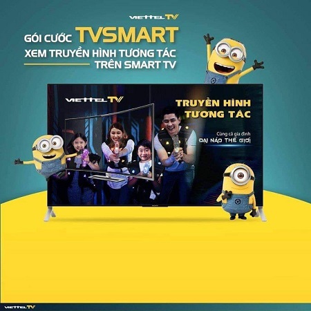 Lắp đặt gói mạng Internet Viettel TV Smart - Supernet4 cùng 140 kênh truyền hình phong phú - internet.thegioigoicuoc.com