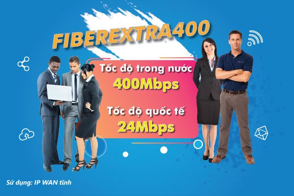 Lắp đặt gói mạng Internet VNPT Fiber Extra400 phù hợp với doanh nghiệp cần sử dụng Internet tốc độ cao - internet.thegioigoicuoc.com