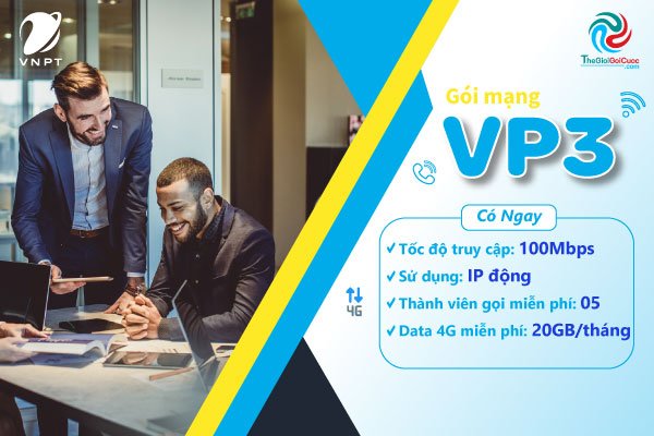 Lắp đặt gói mạng Internet VNPT VP3 kết nối thả ga - internet.thegioigoicuoc.com