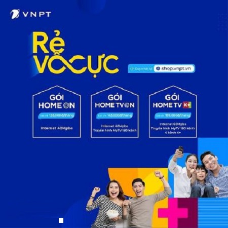 Lắp đặt gói mạng Internet VNPT HomeTV ON (Cho Smart TV) siêu tiện ích - internet.thegioigoicuoc.com